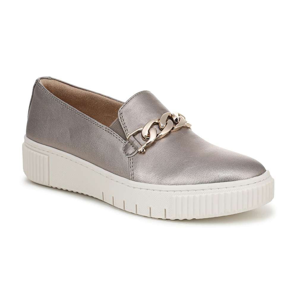 Trish Slip-On Sneaker - Patina Pewter