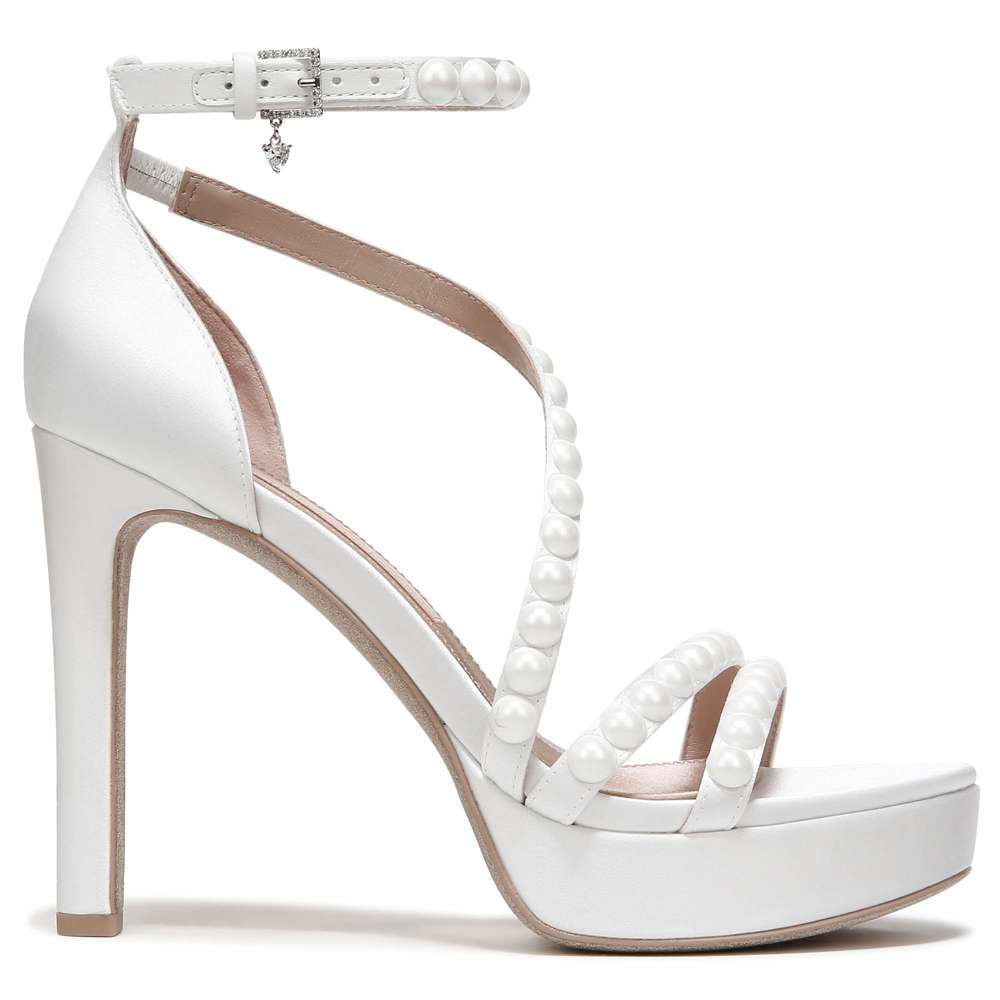 Love 3 Dress Sandal - Silk White Satin