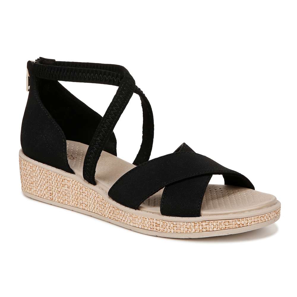 Bali Sand Wedge Sandal - Black