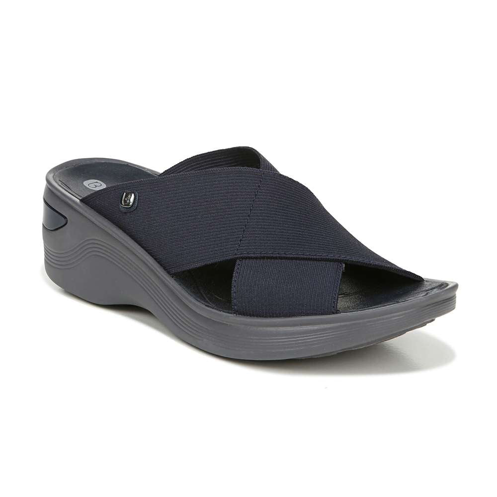 Desire Slide - Navy/Grey