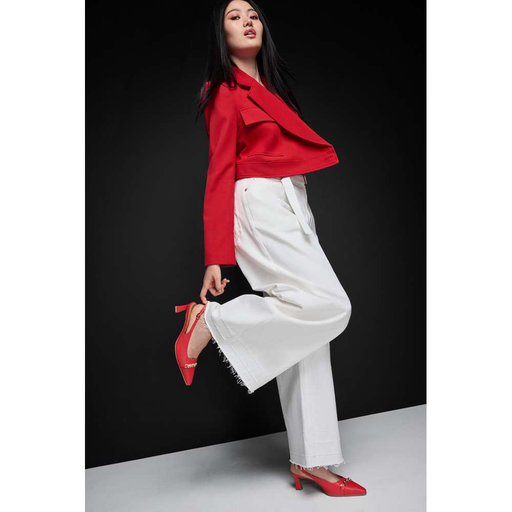 Dovey Pump - Crantini Red