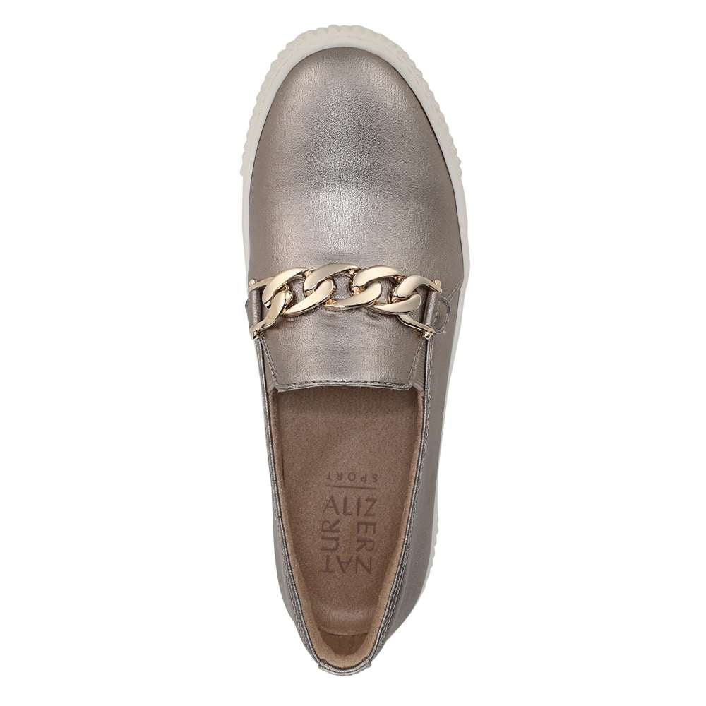 Trish Slip On Sneaker - Patina Pewter