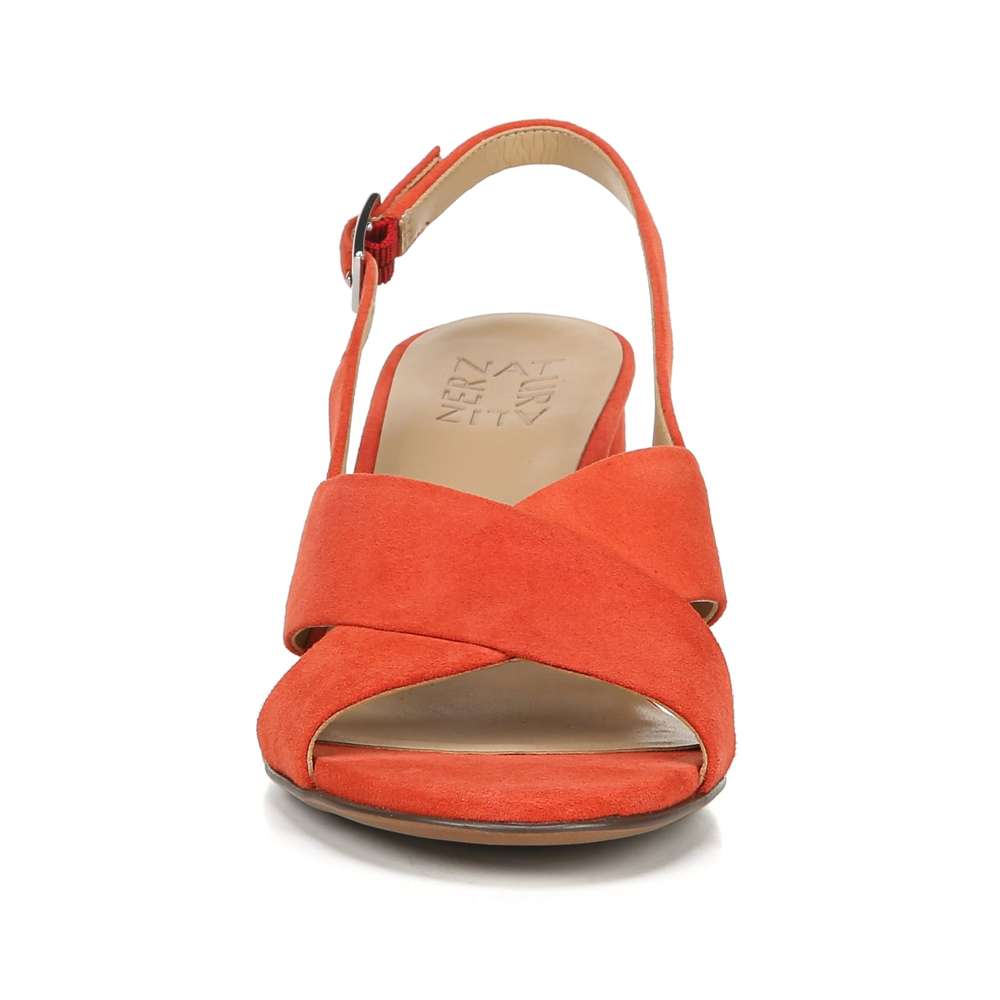 Azalea Block Heel - Mango Spice