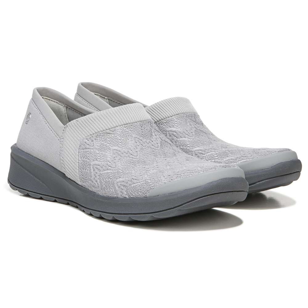 Gia Slip-On - Grey Knit